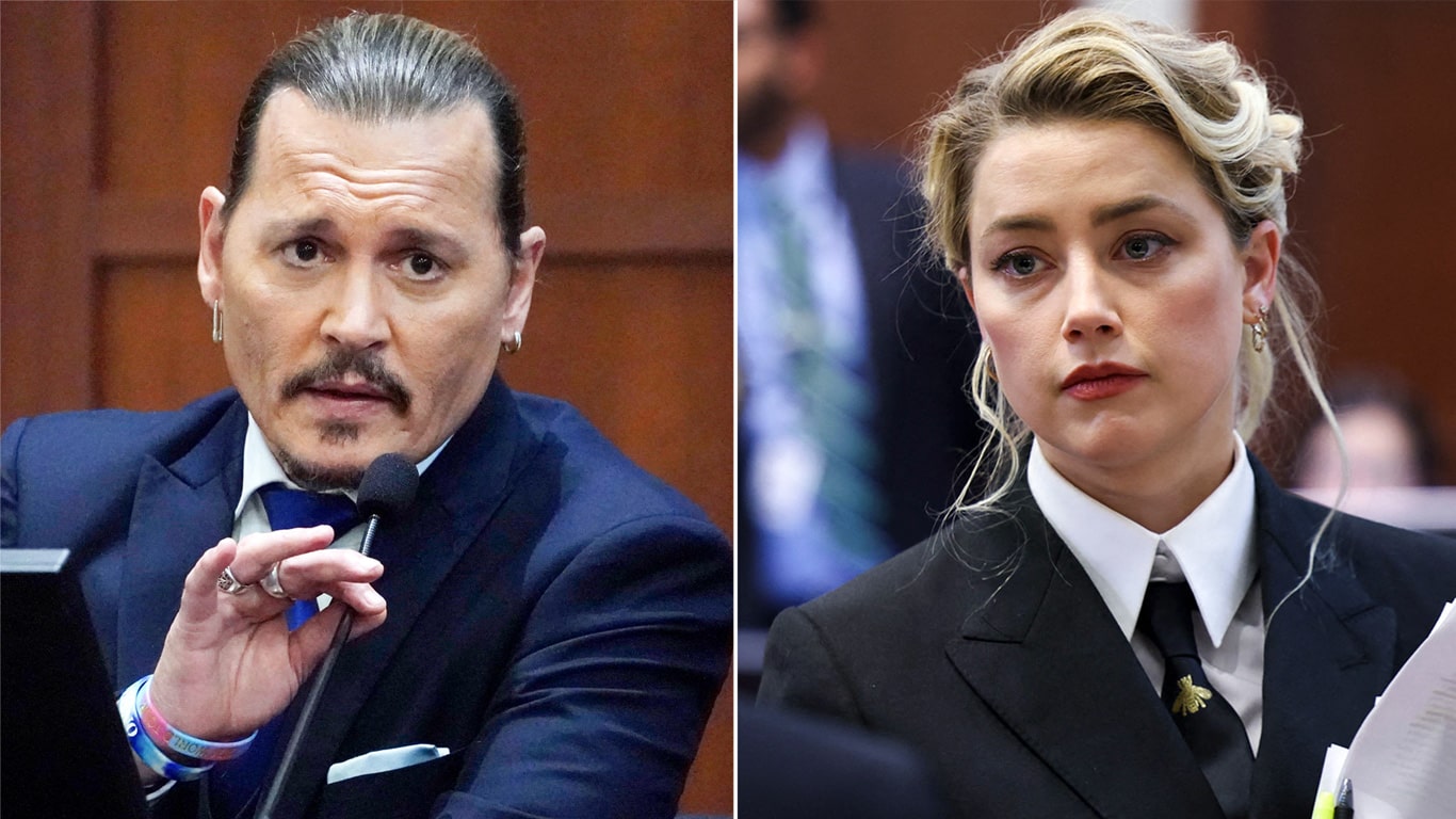 Julgamento de Johnny Depp e Amber Heard termina ainda sem decisão